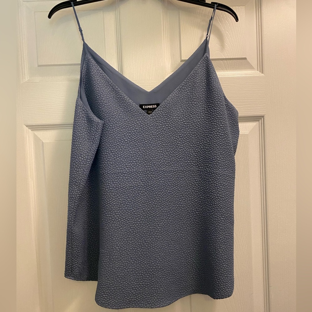 Blue Textured Tank